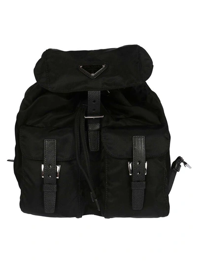 Shop Prada Dual Pocket Backpack