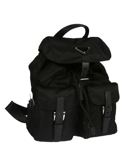 Shop Prada Dual Pocket Backpack