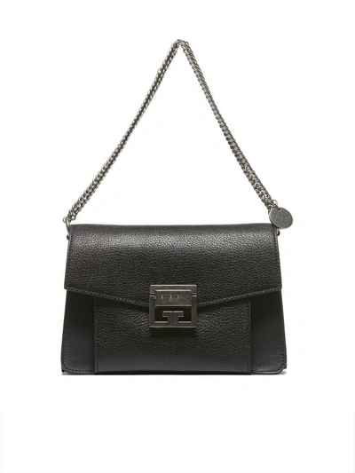 Shop Givenchy Gv3 Shoulder Bag In Nero