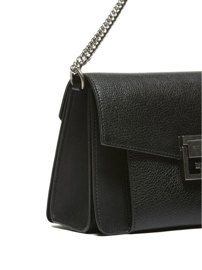 Shop Givenchy Gv3 Shoulder Bag In Nero