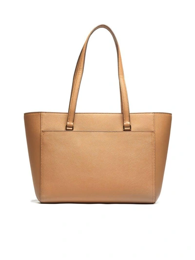 Shop Tory Burch Robinson Small Tote In Cuoio