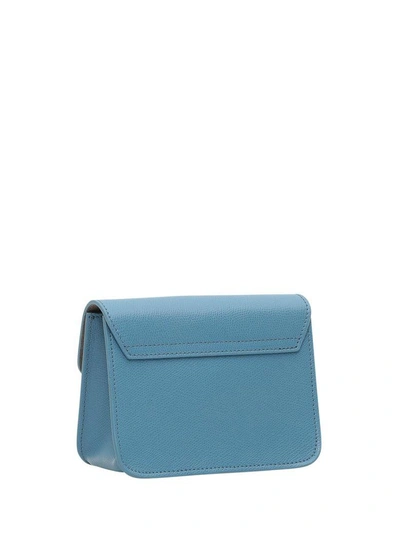 Shop Furla Metropolis Mini Crossbody Bag In Veronica Navy