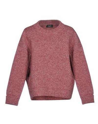 Shop Dsquared2 Sweater In Brick Red