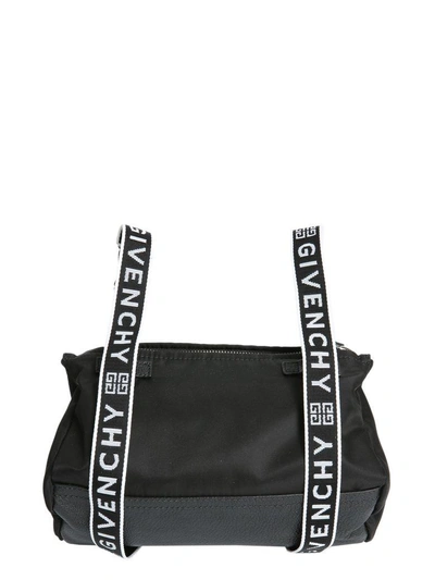 Shop Givenchy 4g Mini Pandora Bag In Nero