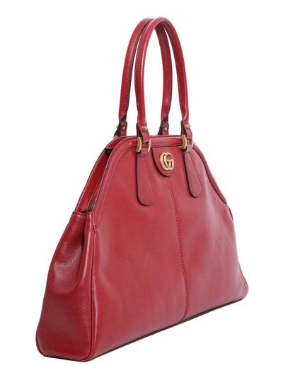 Shop Gucci Re(belle) Handbag In Rosso