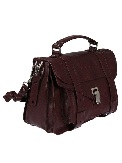 Shop Proenza Schouler Ps1 Shoulder Bag In Cordovan