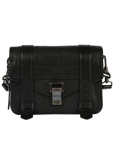 Shop Proenza Schouler Ps1 Mini Shoulder Bag In Black