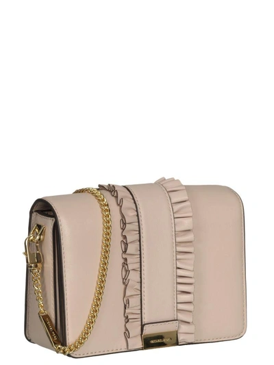 Shop Michael Kors Jade Shoulder Bag In Soft-pink
