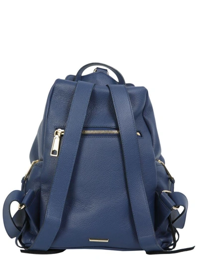 Shop Rebecca Minkoff Julian Backpack In Blu