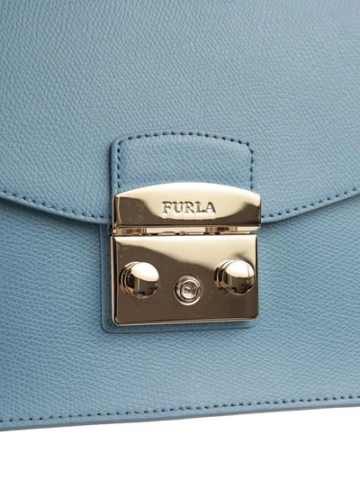 Shop Furla Metropolis Shoulder Bag In Veronica