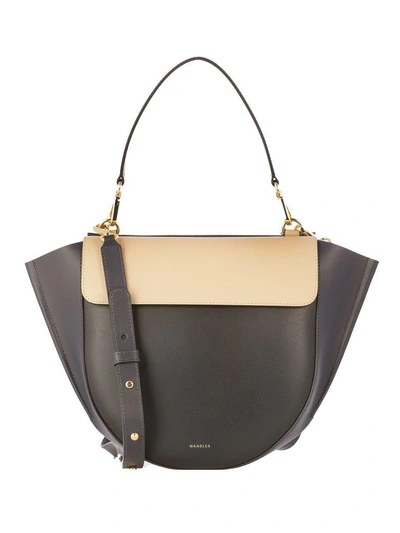 Shop Wandler Hortensia Medium Shoulder Bag In Night Shades Night Shades