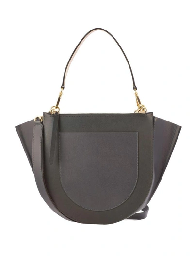 Shop Wandler Hortensia Medium Shoulder Bag In Night Shades Night Shades