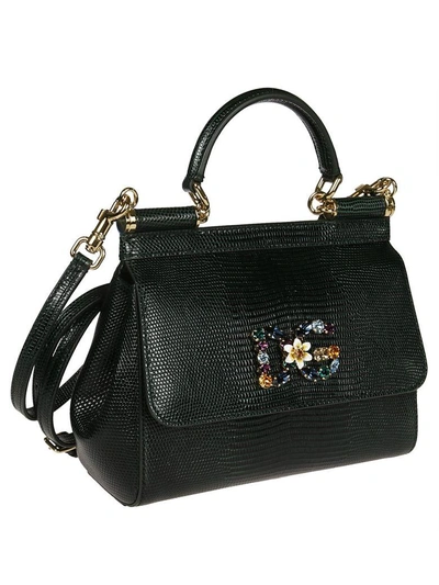 Shop Dolce & Gabbana Sicily Small Shoulder Bag