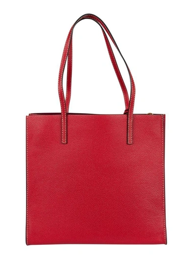 Shop Marc Jacobs The Grind Tote In Rosso