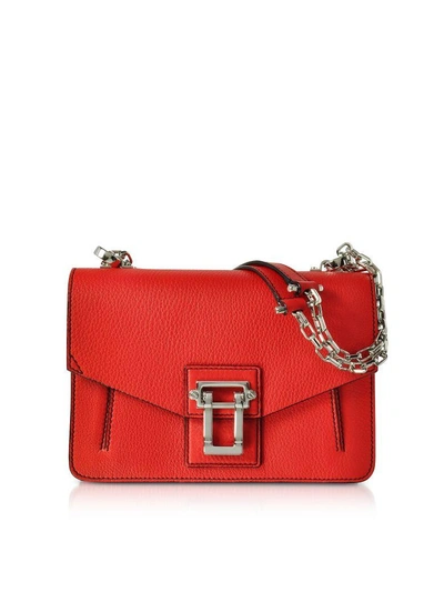 Shop Proenza Schouler Hava Chain Lindos Shoulder Bag In Red