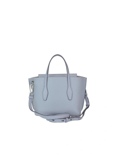 Shop Tod's Mini Joy Bag In Light Gray