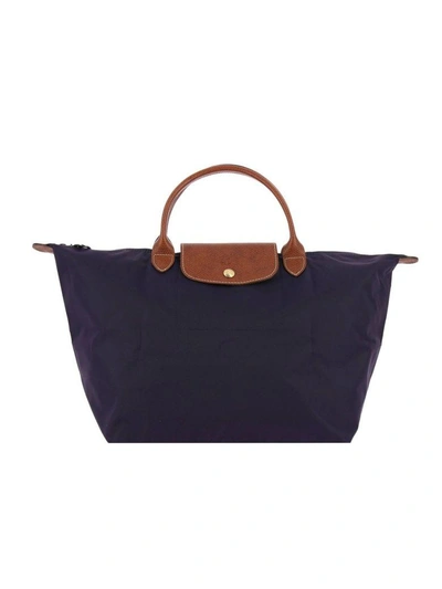 Shop Longchamp In Blueberry