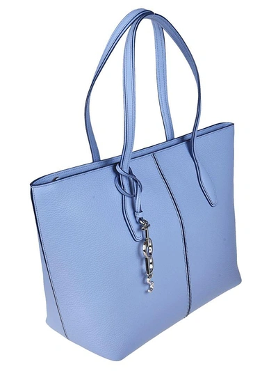 Shop Tod's Joy Medium Tote In Light Blue