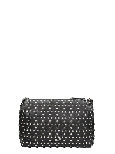 Shop Red Valentino Flower Puzzle Bag In Black