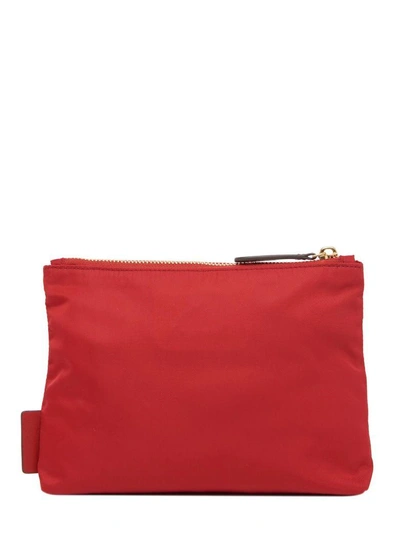 Shop Anya Hindmarch 'happy Eyes' Bag In Red