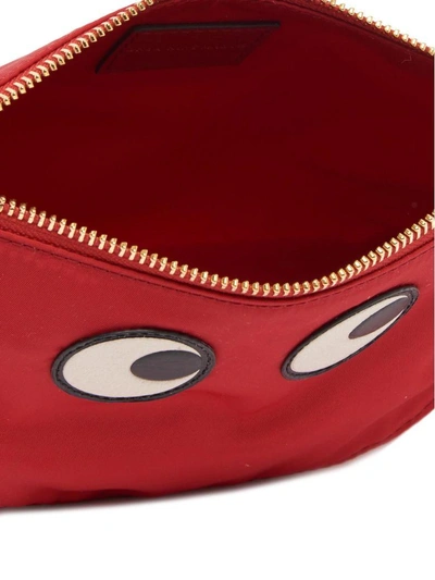 Shop Anya Hindmarch 'happy Eyes' Bag In Red
