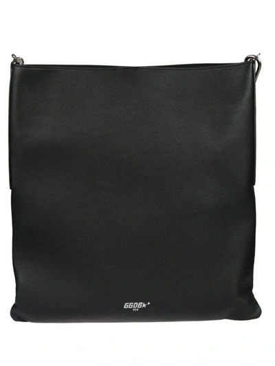 Shop Golden Goose Carry Over Hobo Bag In Black