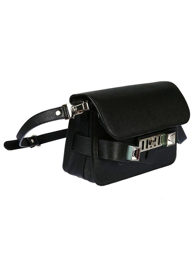 Shop Proenza Schouler Ps11 Mini Classic Shoulder Bag In Black