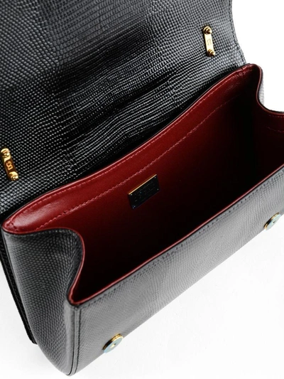 Shop Dolce & Gabbana Millennials Shoulder Bag In 8bnero/nero