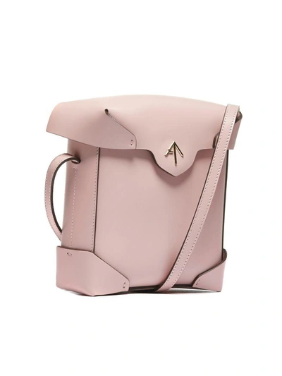 Shop Manu Atelier Pristine Shoulder Bag In Rosa
