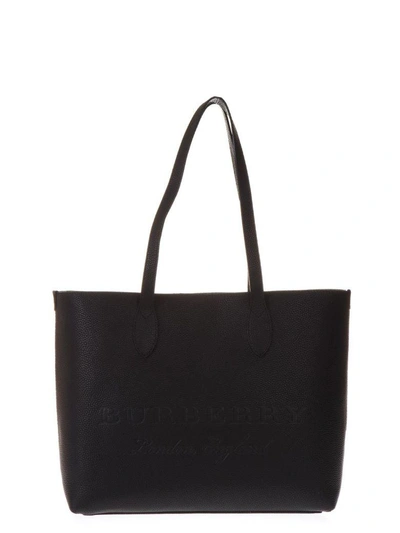 Shop Burberry Logo In Black