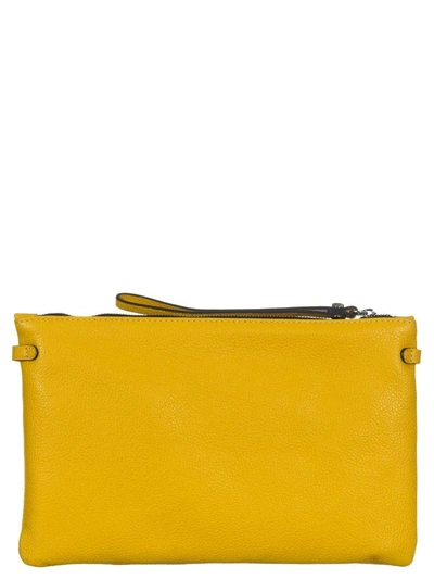 Shop Gianni Chiarini Leather Crossbody In Ananas