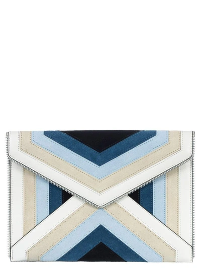 Shop Rebecca Minkoff Leo Clutch Bag In Basic