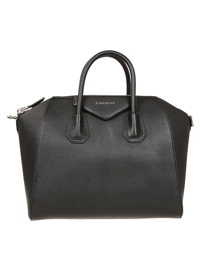 Shop Givenchy Antigona Tote In Black