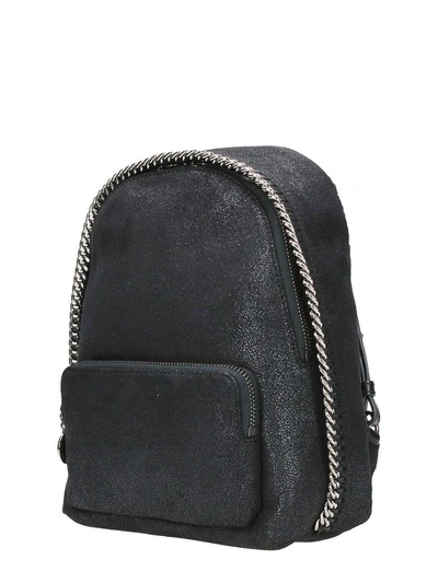 Shop Stella Mccartney Mini Falabella Backpack In Black