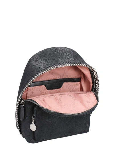 Shop Stella Mccartney Mini Falabella Backpack In Black