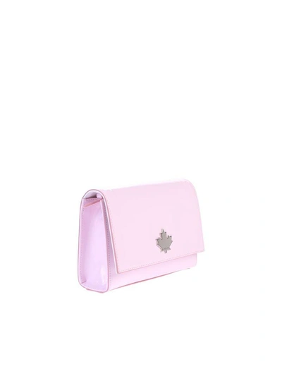 Shop Dsquared2 Pink Disco Crossbody Bag