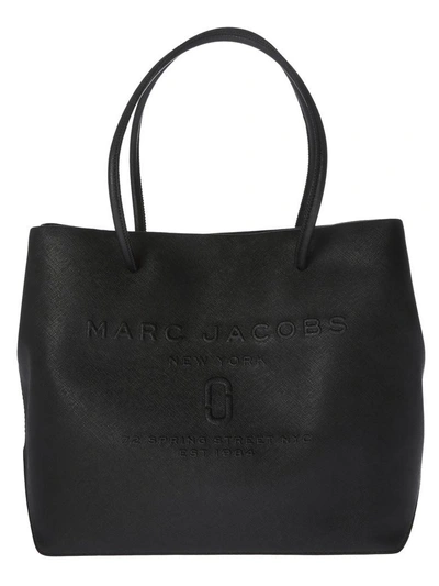 Shop Marc Jacobs Logo Embossed Tote