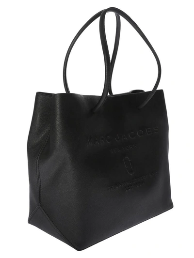 Shop Marc Jacobs Logo Embossed Tote