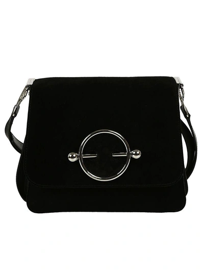 Shop Jw Anderson J.w. Anderson J.w. Anderson Disc Shoulder Bag In Black