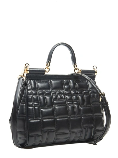 Shop Dolce & Gabbana 'sicily' Bag In Black