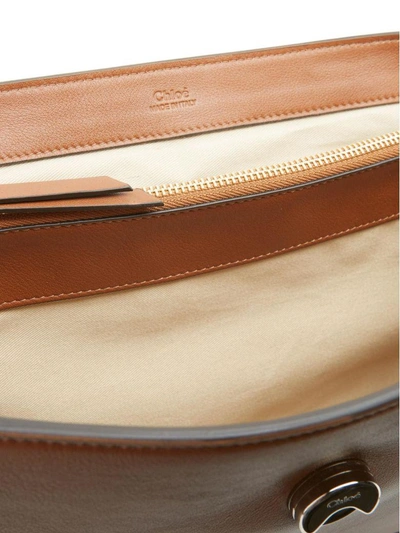 Shop Chloé 'faye' Bag In Brown