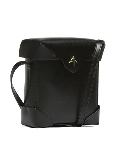 Shop Manu Atelier Shoulder Bag In Nero