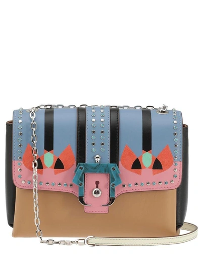 Shop Paula Cademartori Carine Love Bag In Geranium Pink