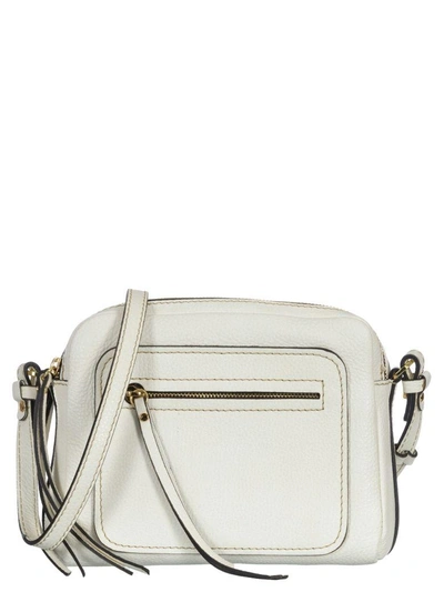 Shop Gianni Chiarini Leather Crossbody In Marble