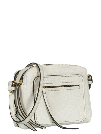 Shop Gianni Chiarini Leather Crossbody In Marble