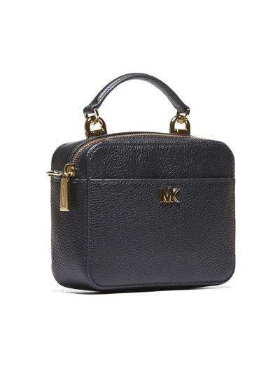 Shop Michael Michael Kors Shoulder Bag In Blu Scuro