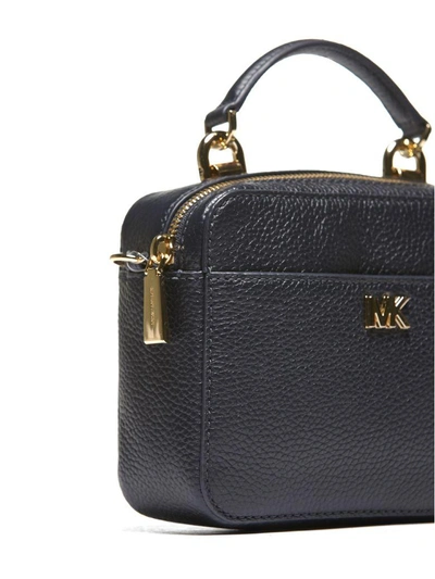 Shop Michael Michael Kors Shoulder Bag In Blu Scuro