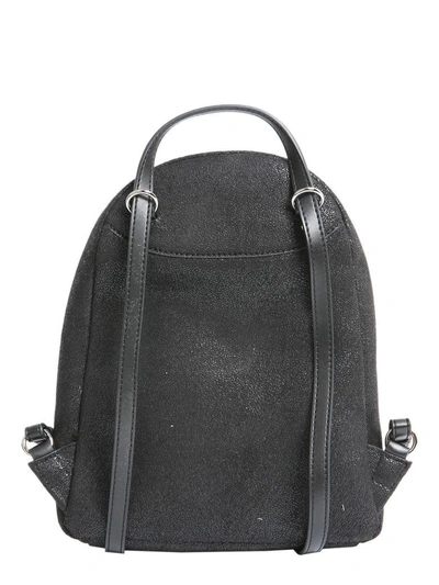 Shop Stella Mccartney Falabella Mini Backpack In Nero