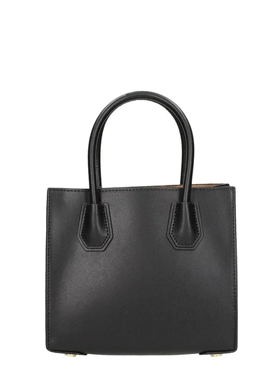 Shop Michael Kors Mercer Medium Messenger Bag In Black