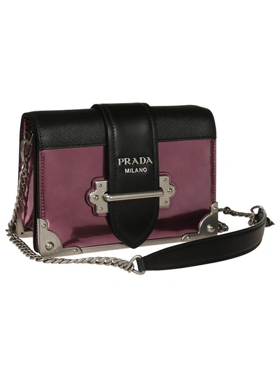 Shop Prada Cahier Shoulder Bag